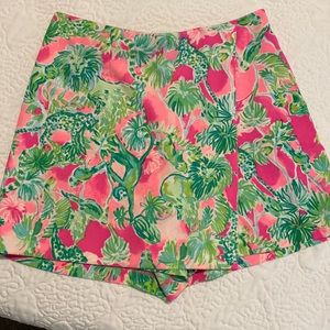 EUC Lilly Pulitzer Cassia skort size 4